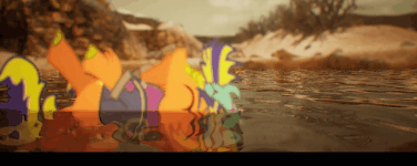 Hex Bits swimming in radioactive water